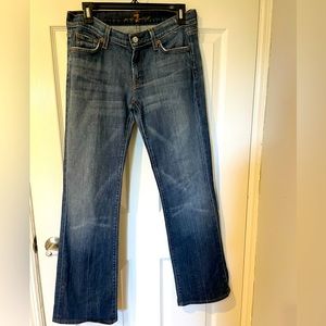 Seven for all mankind boot-cut stonewash regular fit